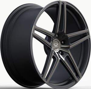 Гланц Черно Фрезоване Windows ковани джанти колело