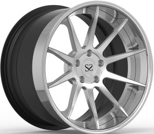 Сребърни ковани колела с множество спици от 3 части