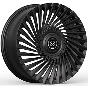 Satin Black Twist Tuning Style Multi{0}}Spoke 19" Custom 1-PC Джанти за автомобили Benz