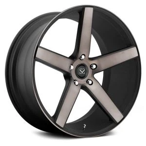 Черни 5 дупки 5x139.7 1PC off път ковани колела джанти за Dodge ram