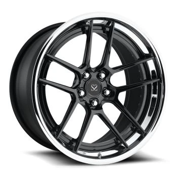 Ally Джанти 21 гланцови черни алуминиеви джанти за Porsche 911 / 21inch 2-PC ковани джанти