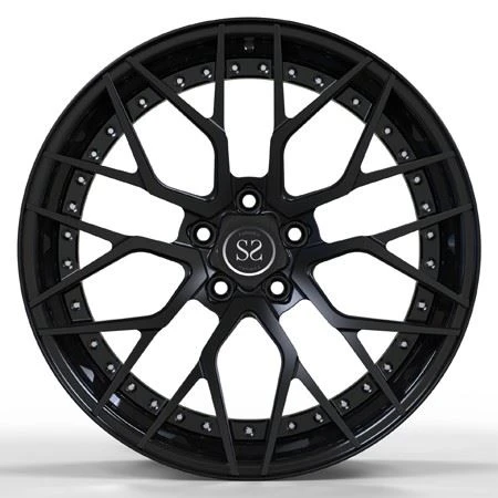 BENZ C43 Black 2 Pieces Forged Wheel CUSTOM BENZ DESIGN