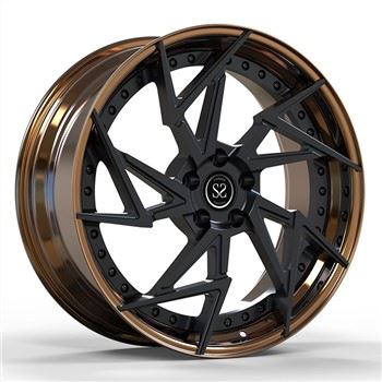 SSJK2088 Става за Audi Q5 Custom Bronze 2-PC Ковани алуминиеви джанти 18 и 19 инча 5x112 болтове