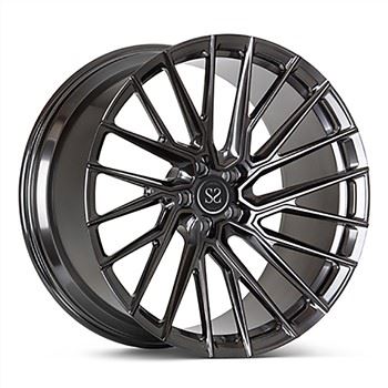 SSWS1012 Подходящи за BMW M3 5x112 5x120 Персонализирани 1-PC Ковани алуминиеви джанти шахматно 18 19 и 20 инча Черен гланц