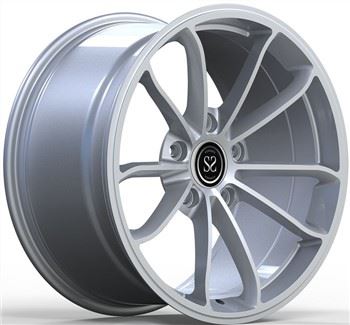 19x8.5 И 19x11 Сребърен кован монблок сплав джанта 5x130 за Porsch 991