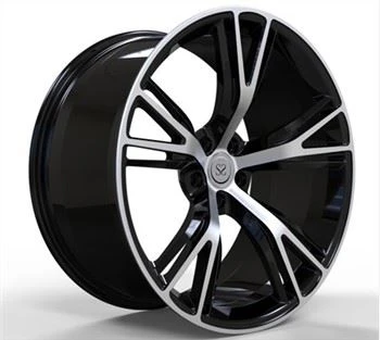 Balck Цялото боядисване в 19 20 21 инча персонализирани 2-PC джанти за Ferrari