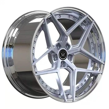 Разположени 19 инча 19x10 19x10.5 Ковани джанти от 2 части Toyota Supra Стъпковидни полирани джанти